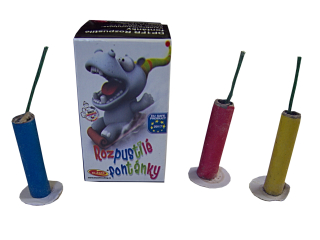 Pyrotechnika Dětská Rozpustilé fontánky 10ks